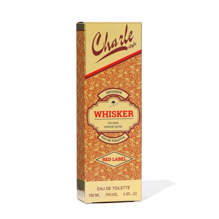 Toilet water for men Charle Style Whisker Red Label, 100 ml-2