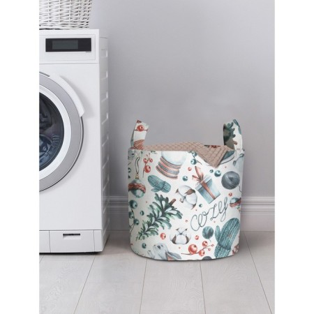 Cozy winter storage basket, size 35x35 cm