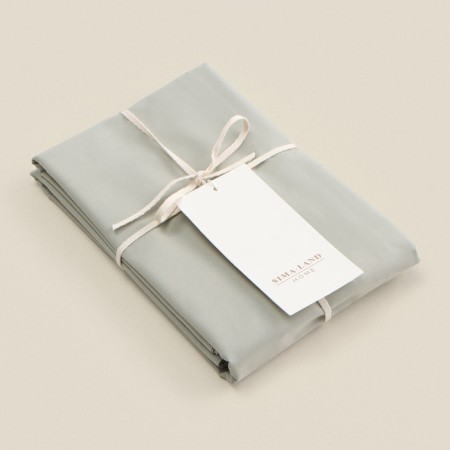 Pillowcase 300TS SL Home Percale 70*70+3 cm, central oliv, 100% cotton-1