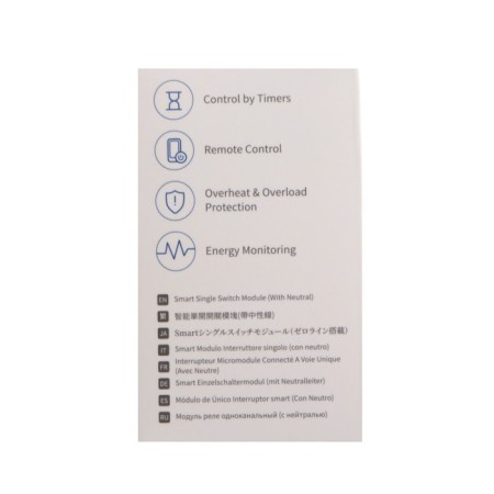 AQARA Single Switch Module T1 SSM-U01 controlled relay, single-channel, with neutral, Zigbee-4