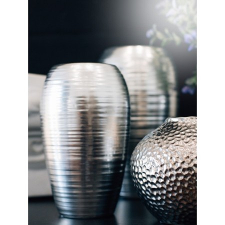 Decorative vase "Modern", 12 × 12 × 20 cm, metallic color-6