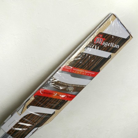 Three -cereal cornice "Ultracompact. Grace silver ", 180 cm, with a decorative bar 7 cm, elegan-3