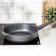 Granite pan, d = 28 cm, removable handle, anti -stick coating, gray color