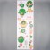 Sticker Plastic Interior color "Birds in the autumn forest" 30x90 cm