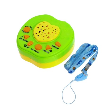 Musical toy, green color, mix, in a bag-1