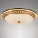 Lamp with PDU 670003N LED 80W 3 modes 3000-6000k Dimmer gold 50x50x11 cm Bayerlux