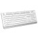 Keyboard A4Tech FSTYLER FKS10 White/Gray USB