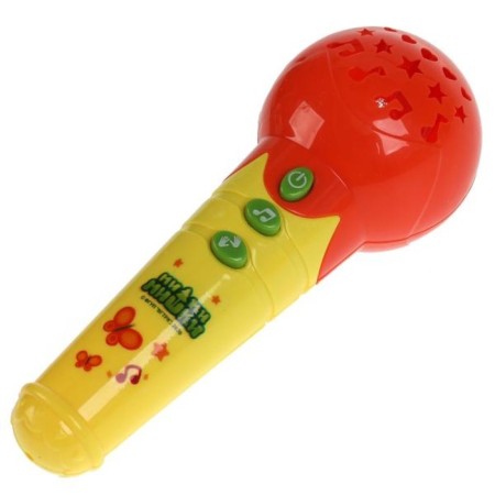 Musical microphone "Mi-Mi-Mim", 25 songs, melodies and sounds-4