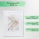 Photo frame Plastic "Mira" 30x40 cm, 641761 White (plastic screen)