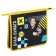 Folder for notebooks A5, 205 x 240 x 40 mm, lightning from above, plastic/textiles, Hatber "Vlad A4"