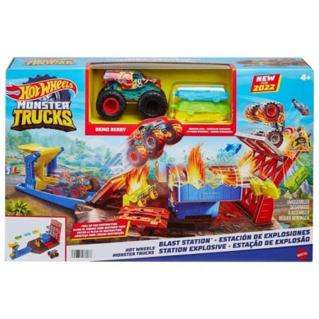 Game set "Autotrek. Station for tricks ", Hot Wheels, 5 elements-5