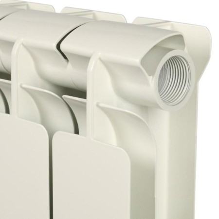 Aluminum radiator Stout Bravo, 500 x 80 mm, 6 sections, side connection-3