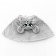 Carnival cape "Mouse", height 104-128 cm, gray