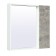 Cabinet-mirror "Manhattan 75" gray concrete, universal