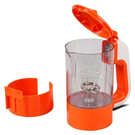 Car kettle 12V transparent/orange plastic automatic shutdown-2