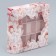 Box for sweets, confectionery packaging, 9 cells, “tenderness”, 14.7 x 14.7 x 3.5 cm