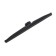Autoprofi wiper brush, winter, in a rubber casing, 4 adapters 20 inches, 500 mm 9868