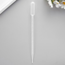 Pipette plastic for drawing in the technique of the Batik 