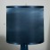 Berte table lamp E14 40W blue 14x14x30.5 cm Risalux