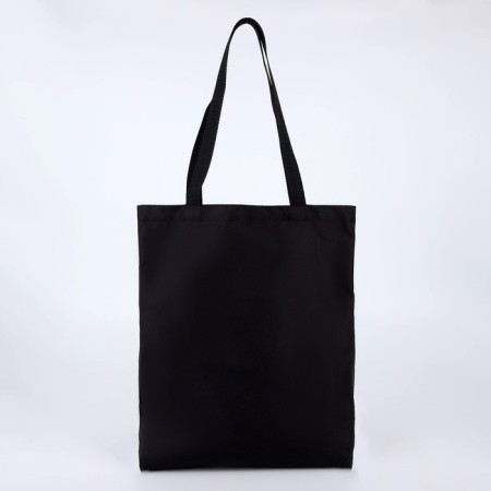Textile choper with a pocket of Yourth, 35 x 0.5 x 40 cm, black-2