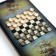 Narts "Sea", wooden board 40 x 40 cm, with a field for playing checkers