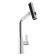 Accoona A5490-9 kitchen mixer, with sliding watering can, pour 27 cm, brass, chrome