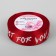 Atlase tape "Just for You", 25 mm × 23 ± 1 m, color red No. 026
