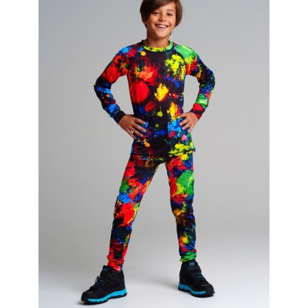 Thermal complex for a boy: trousers, sweatshirt, height 140 cm-2