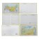 Premium Deville is universal, for grade 1-11 Vivella "Flowers", Cover Artificial Leather, Green