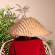 Bamboo hat 55 cm