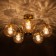 Ceiling chandelier with Eden, 40W, E27, 59x59x30 cm