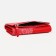 Women's wallet on magnets, red color
