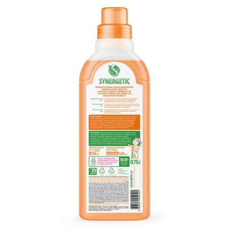 Synergetic washing tool "citrus freshness", biodegradable, concentrated 750 ml-7
