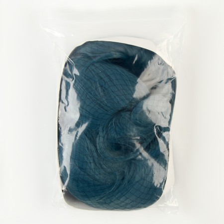 Carnival wig "anime" blue color, long-6