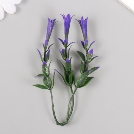 Artificial plant for creativity "Hippeastium" set 6 pcs Violet 11.5 cm-1