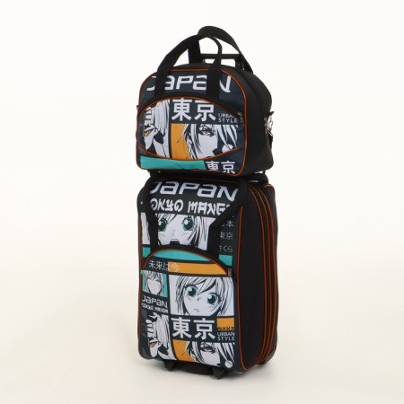 Lightning suit 19 ", road bag, black color