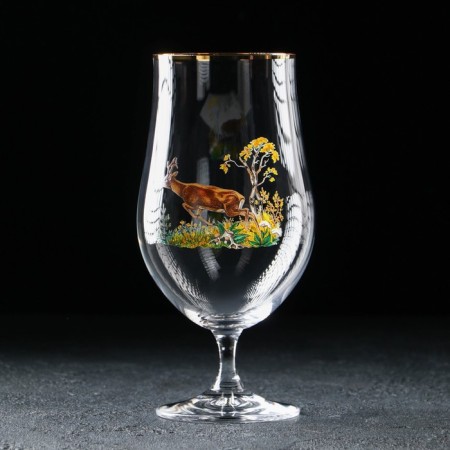 Beer glass "Deer", 550 ml