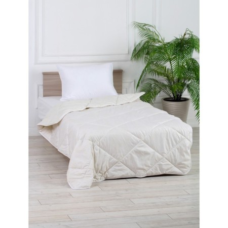 Blanket 1.5 joint venture. "Sheep wool", size 140x205 cm.-1