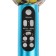 Microphone for karaoke Q5, 3 W, 1800 mAh, Bluetooth, FM, Microsd, Blue
