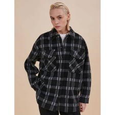 Women's jacket, size m, black color