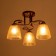 Lasni chandelier 3khe27 40W wenge 45x45x28 cm Bayerlux