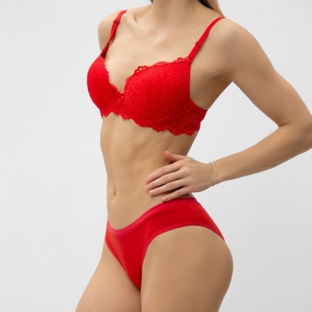 Women's panties, red color, size 44 (m)-2