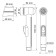 Bida Bida Wasserkraft a092, latch, silicone nozzles, ABS plastic, nickel