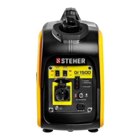 Inverter generator Steher GI-1500, 4 tons, 1 kW, 220 V, manual starter, 3 l, 12 kg-1