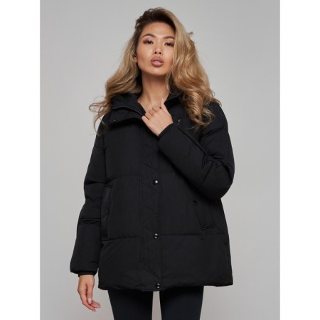 Winter jacket, size 42, black color-10