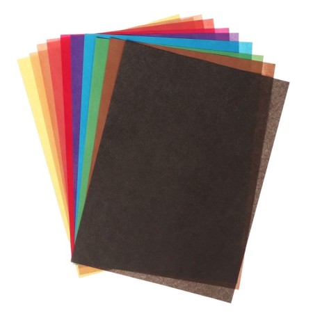 Color paper A5, 10 sheets, 10 colors, calligrata, newspaper, in the folder, mix-6