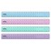 Line 30 cm Istanm, plastic, 2 scales, opaque, pastel colors, euro suspension, mix