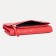 Women's wallet on magnets, red color