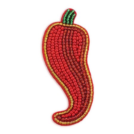 Set for making jewelry-patch "Pepper" Size: 7.6 × 3 cm-1