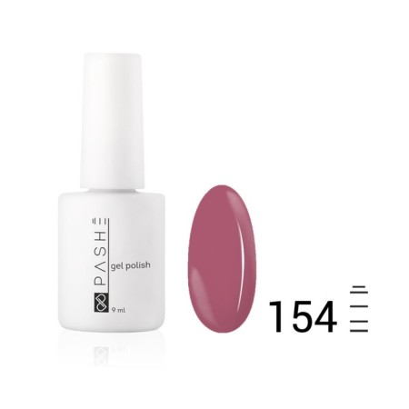 Color gel polish Pashe, No. 154 Twilight Orchid, 9 ml
